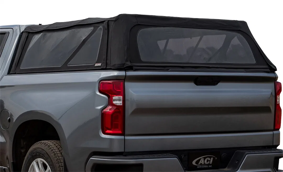 J1020049 – ACCESS Truck Cap, One Piece Design With Removable Tinted Side Windows/ Clear Rear Window Collapsible Weath...